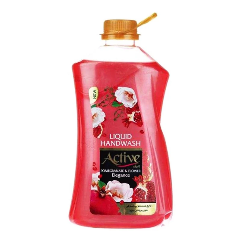 c1a549114075ec967fe8afadd7392c65068cb055_1632929989 مایع دستشویی اکتیو مدل Pomegranate & Flower حجم 2500 میلی لیتر - تصویر 1