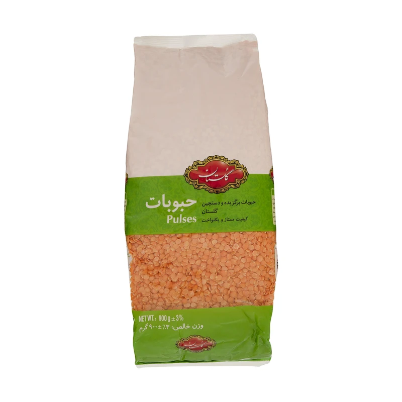 113661121 دال عدس گلستان- 900 گرم - تصویر 1
