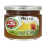 مربای انجیر شیشه سحر - 390 گرم