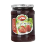 مربای توت فرنگی سحر شیشه - 800 گرم