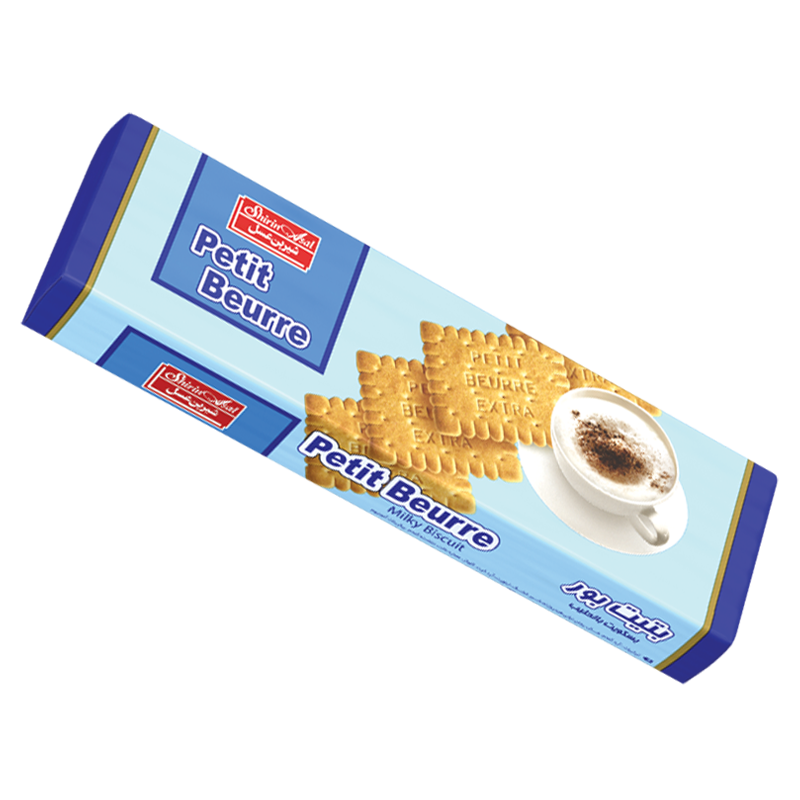 1292 بیسکوئیت شیری پتی بور - 125 گرم - تصویر 1