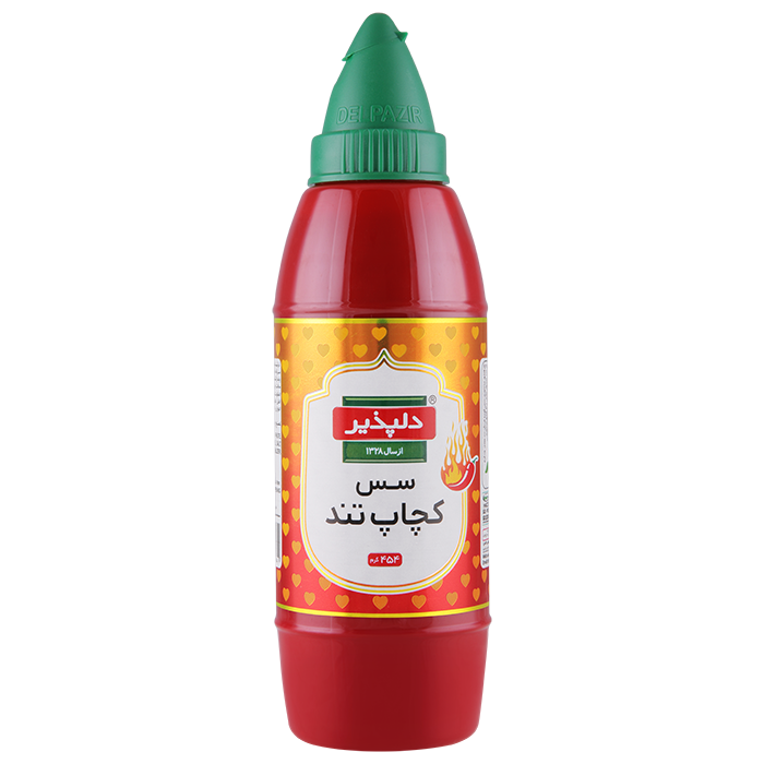 Hot-Ketchup-Farsi-1 سس کچاپ تند موشکی دلپذیر - 454 گرم - تصویر 1