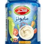 سس مایونز کم چرب شیشه سحر - 600 گرم