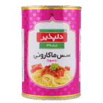 کنسرو سس ماکارونی با قارچ و سویا دلپذیر - 400 گرم