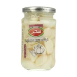 ترشی سیر مروارید شیشه سحر - 660 گرم