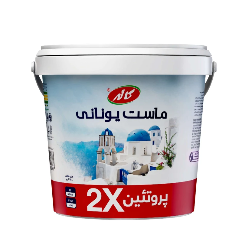 f1f5af004e28162688b349667d109a506667c177_1780838977 ماست پرچرب یونانی دو برابر پروتئین کاله - 1500 گرم - تصویر 1