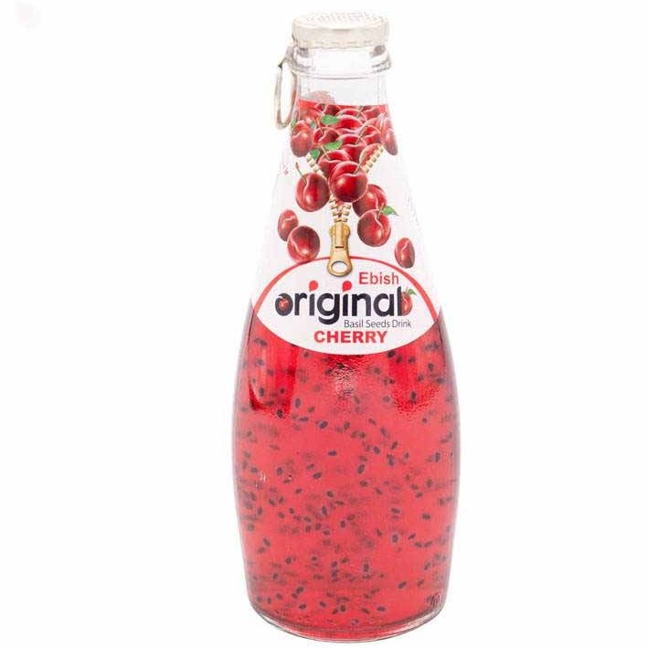 rgnipkMrAZPhu7r5 نوشیدنی تخم شربتی با طعم آلبالو اورجینال - 300 میلی لیتر - تصویر 1