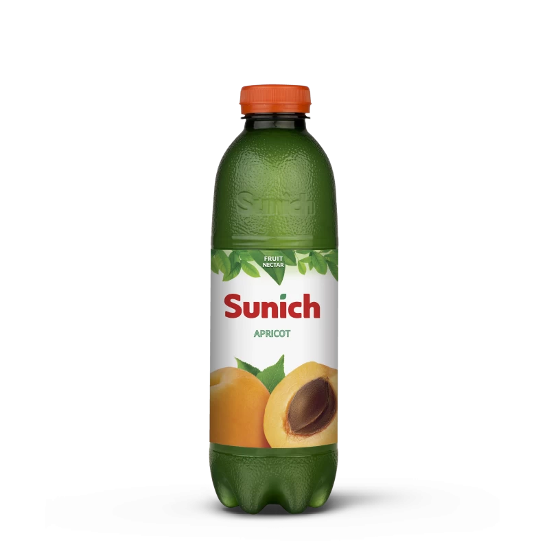 نکتار-زردآلو1749899743 آبمیوه زردآلو سن ایچ - 750 میلی لیتر - تصویر 1