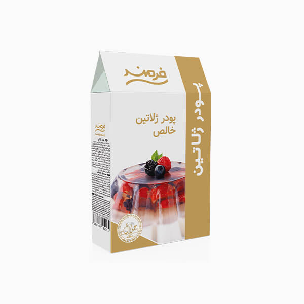 ژلاتین-1 پودر ژلاتین فرمند - 40 گرم - تصویر 1