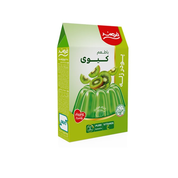ژله-کیوی-1 پودر ژله کیوی فرمند - 100 گرم - تصویر 1