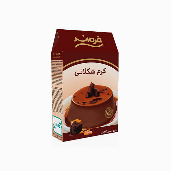 کرم-شکلات-1 پودر کرم شکلاتی فرمند - 70 گرم - تصویر 1