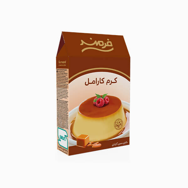 کرم-کارامل-1 پودر کرم کارامل فرمند - 70 گرم - تصویر 1